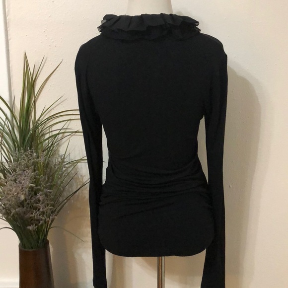 109: M M Couture by Miss Me Ladies long sleeve top - Picture 4 of 5